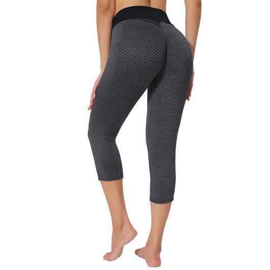 Pantalones de Yoga Cortos y Ajustados Efecto Durazno - Image 32
