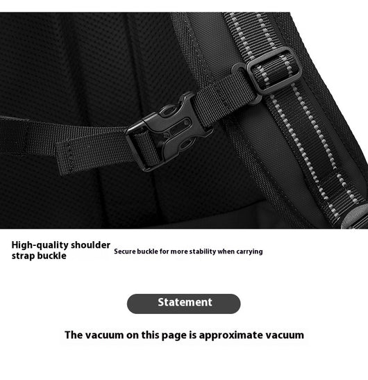 Mochila de Gran Capacidad con Tecnología Vacío para Hombre - Image 7