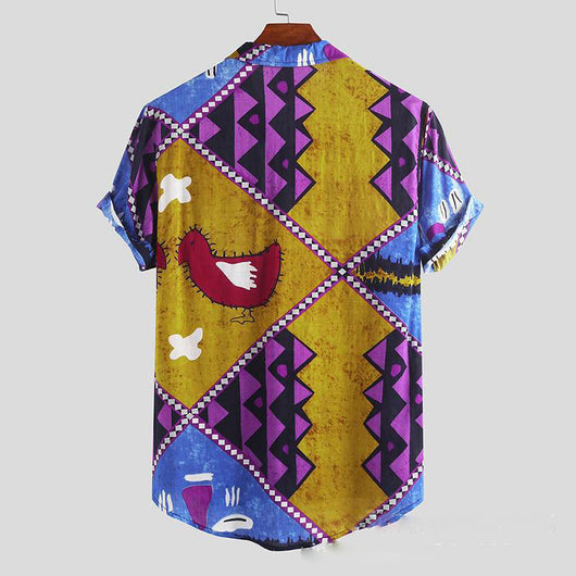 Camisa de Playa para Hombre de Manga Corta - Image 14