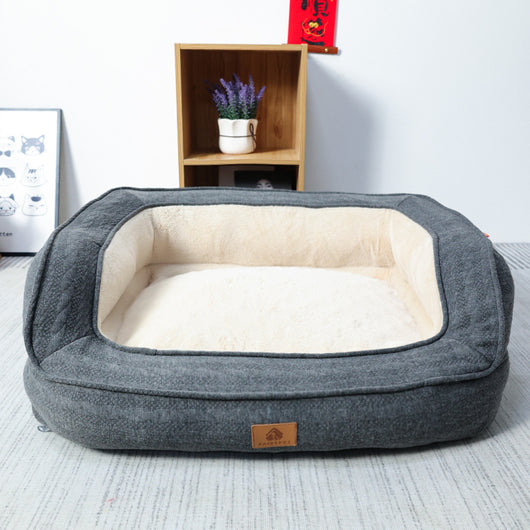Cama Ortopédica para Perros Cuatro Estaciones con Funda Removible y Lavable - Image 8