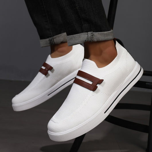 Zapatos Casuales Transpirables para Hombre Verano Malla Elástica Ligeros - Image 4