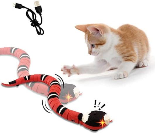 Serpiente Interactiva Inteligente para Gatos y Perros - Juguete RC con Sensor de Movimiento - Image 2