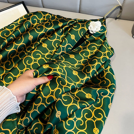 Chal Verde Versátil y Elegante - Image 16