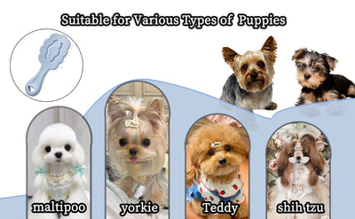 Cepillo de Aseo en Forma de Nube para Perros Pequeños - Ideal para Maltés, Shih Tzu y Yorkies - Image 21