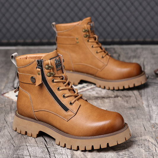 Botas Altas de Terciopelo Térmicas con Aumento de Altura