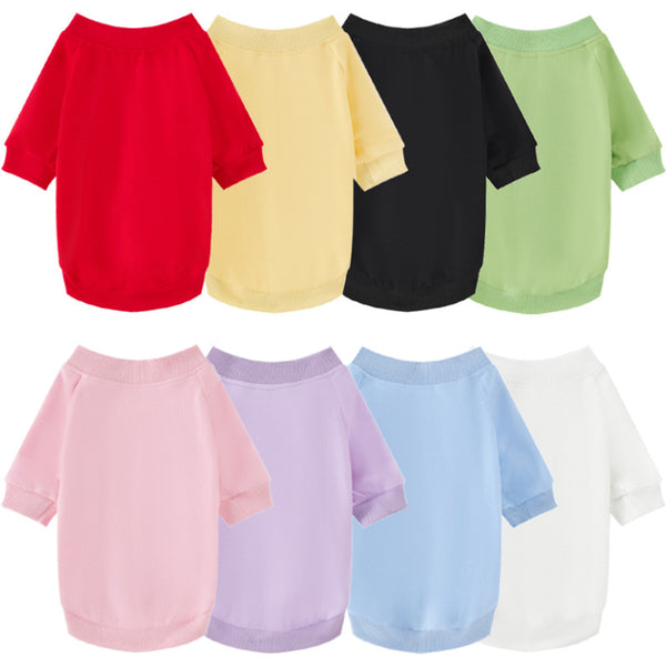 Suéter Brillante para Mascotas - Pullover de Algodón Personalizable