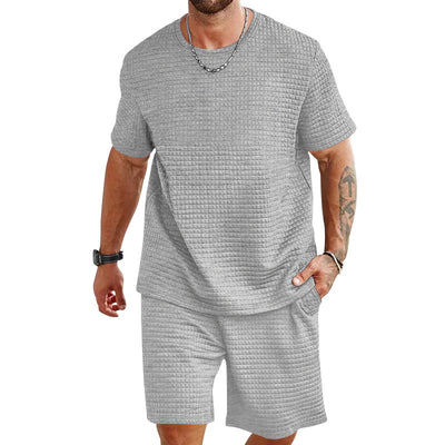 Conjunto Deportivo Casual: Playera y Shorts de Color Liso - Image 21