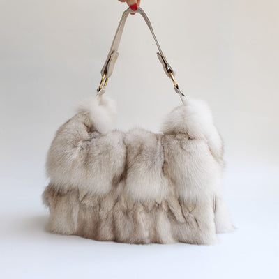 Bolso de Hombro para Mujer con Correa Ajustable - Diseño Elegante en Pelaje - Image 13