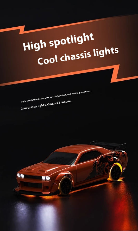 Auto RC Drift Miniatura C65 Tracción Trasera Control Remoto - Image 13