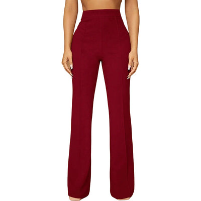 Pantalones de Cintura Alta para Mujer - Elegancia Profesional y Comodidad Diaria - Image 12
