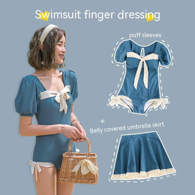 Traje de Baño Térmico con Cobertura Abdominal y Soporte de Busto - Image 4