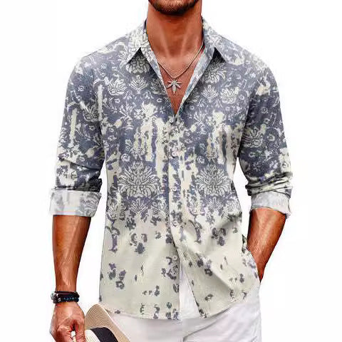 Camisa Térmica de Manga Larga con Transferencia Digital 3D para Hombre - Image 5