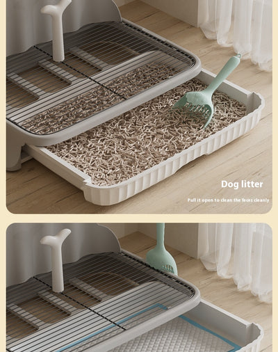 Orinal Canino Antideslizante de Fácil Limpieza para Perros Grandes - Image 24