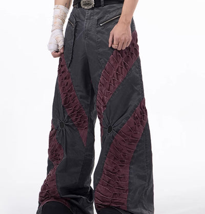 Pantalones Casuales Retro con Corte Tridimensional - Image 17