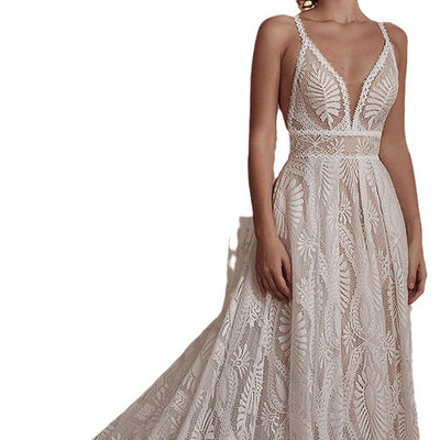 Vestido de Novia Vintage con Encaje y Mangas Largas - Image 5