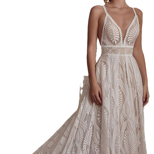 Vestido de Novia Vintage con Encaje y Mangas Largas - Image 5