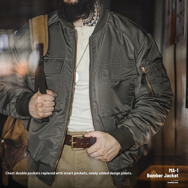 Chaqueta Piloto MA1 Retro Americana Madden Workwear