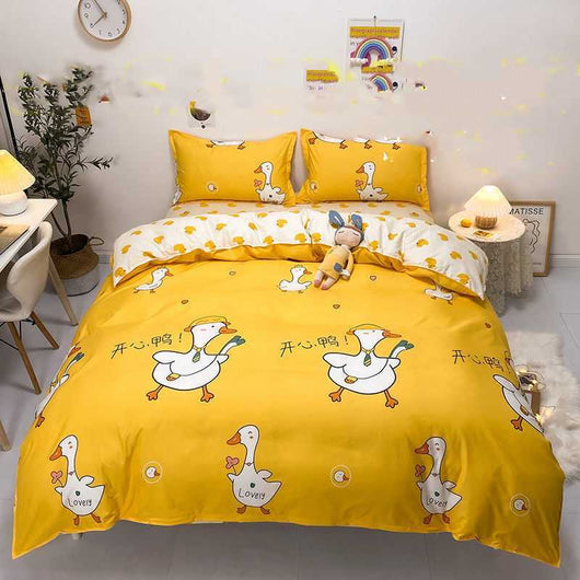 Conjunto de 4 Piezas en Algodón Estampado con Acabado Satinado - Image 18