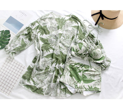 Traje de Baño para Parejas - Pantalones de Playa Ginger Unisex Bikini - Image 11
