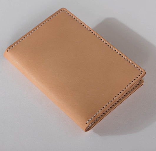 Bolsa Vintage de Cuero Encerado para Pasaporte - Costura Artesanal - Image 6