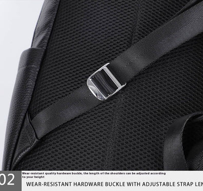 Mochila de Cuero para Viajes - Diseño Moderno para Hombre - Image 21