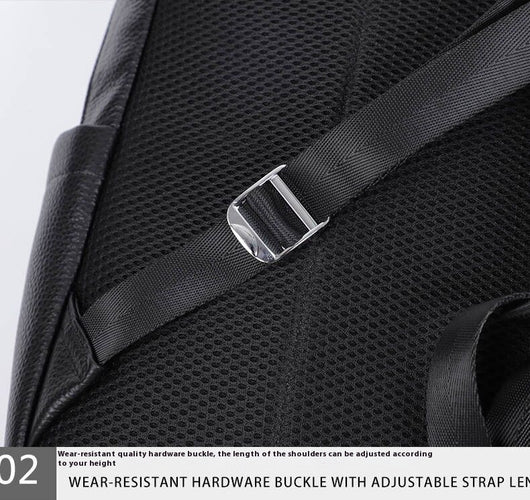 Mochila de Cuero para Viajes - Diseño Moderno para Hombre - Image 21