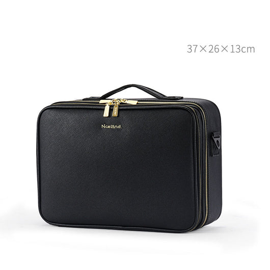 Bolsa de Maquillaje de Cuero Grande Organizadora Profesional - Image 9