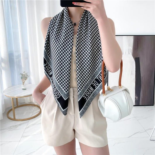 Pañuelo Estampado Leopardo en Twill - Accesorio Fashion Home - Image 13
