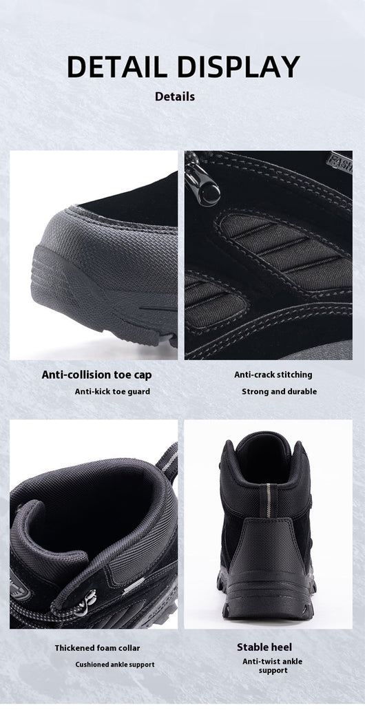 Botas de Montaña Impermeables Transpirables Antideslizantes para Parejas - Image 20