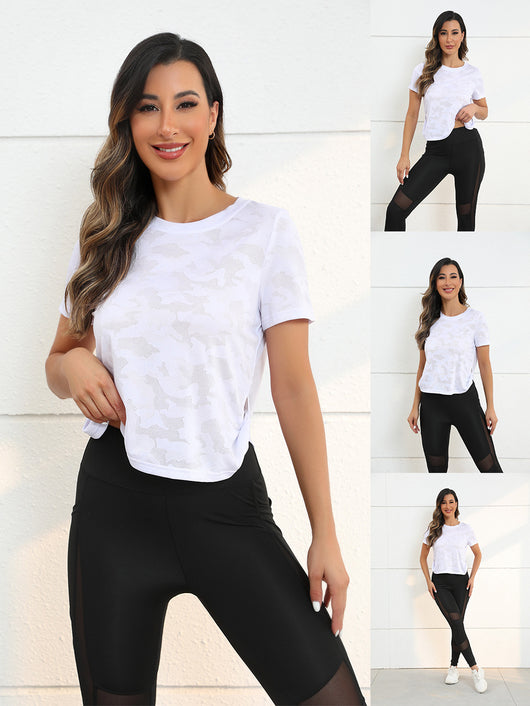 Playera Deportiva Ice Silk para Mujer - Secado Rápido y Transpirable - Image 13