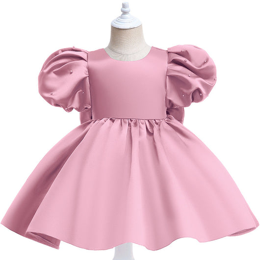 Vestido Infantil Elegante sin Mangas con Tul Esponjoso - Image 18