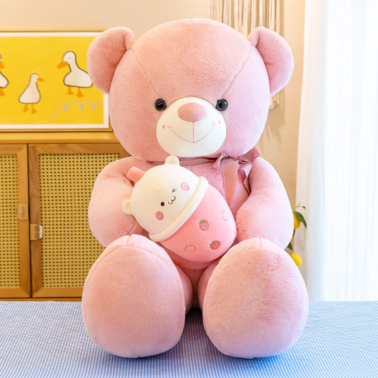 Peluche Grande Osito de Té con Leche - Muñeco Suave XL - Image 9