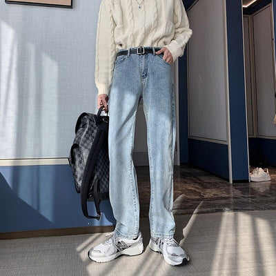 Jeans Azules Clásicos Holgados para Hombre - Image 5