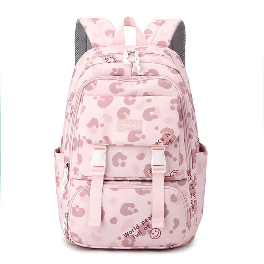 Mochila Escolar Impresa de Gran Capacidad para Estudiantes de Secundaria - Image 6