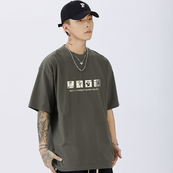 Playera de Algodón Manga Corta para Hombre - Comodidad Perfecta para el Verano