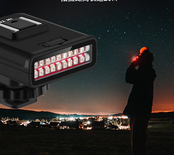 Luz Infrarroja de Visión Nocturna Todo Negro