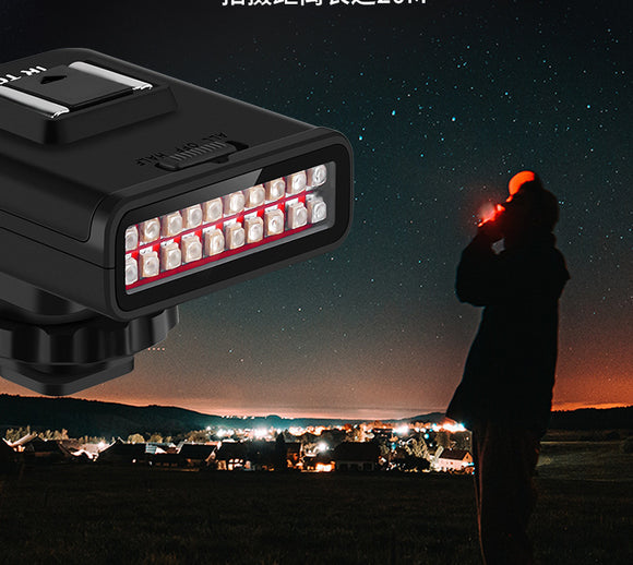 Luz Infrarroja de Visión Nocturna Todo Negro