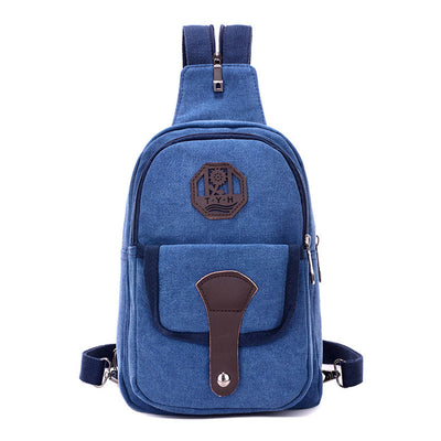 Mochila Crossbody Asimétrica para Viajes y Diario - Image 17