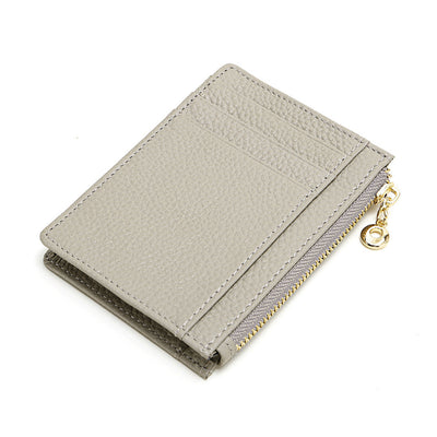Billetera Compacta de Cuero para Mujer con Monedero Cremallera - Image 24