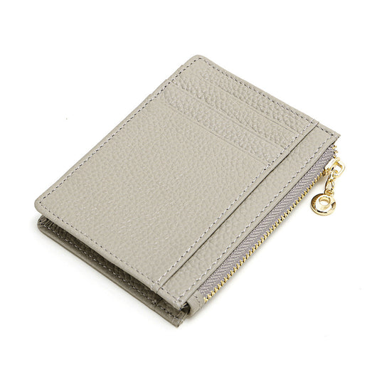 Billetera Compacta de Cuero para Mujer con Monedero Cremallera - Image 24