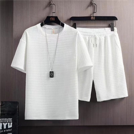 Conjunto Casual de Verano para Hombre - Camiseta y Shorts