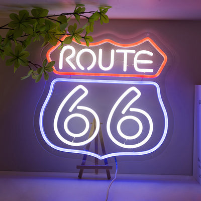Letrero Neon LED Ruta 66 - Luz Creativa Decorativa - Image 3