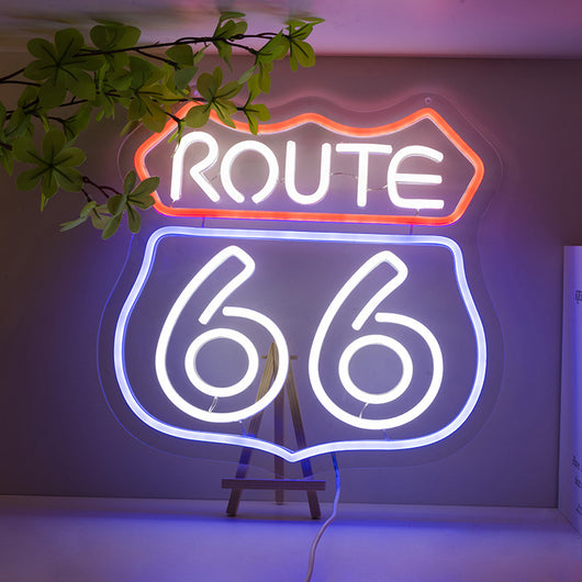 Letrero Neon LED Ruta 66 - Luz Creativa Decorativa - Image 3
