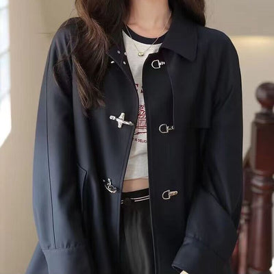 Blazer Universitario Británico Estilo Francés Talla Petite - Image 7
