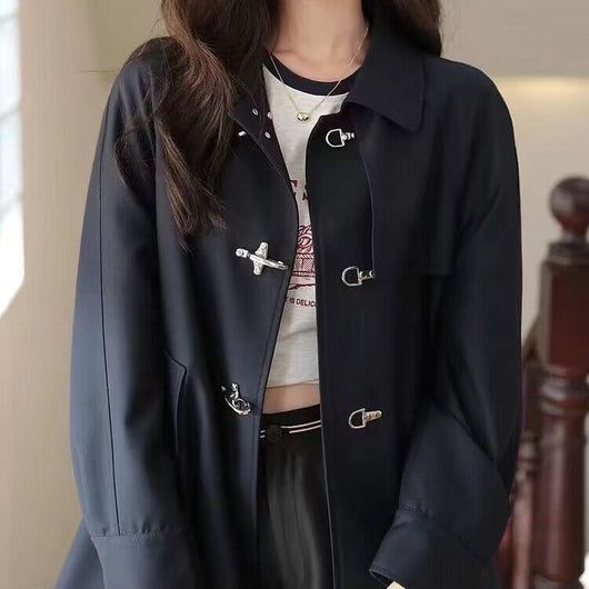 Blazer Universitario Británico Estilo Francés Talla Petite - Image 7