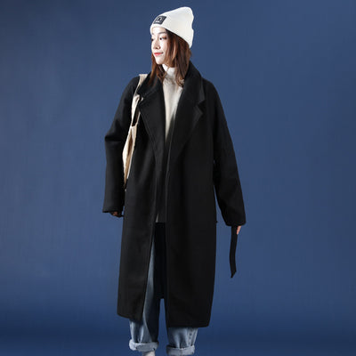 Abrigo Trinchera Largo Unisex Sobre la Rodilla
