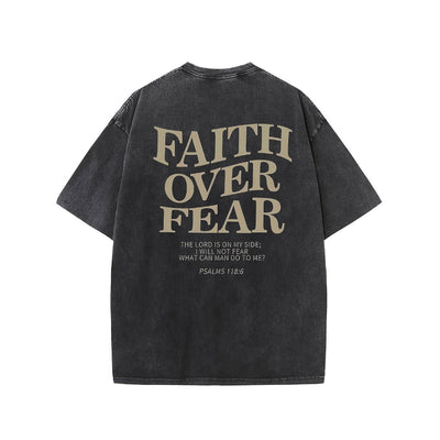 Camiseta Retro Batik La Fe Supera el Miedo Unisex - Image 13