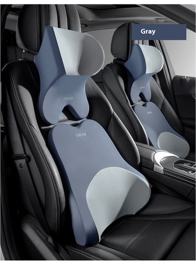 Almohada Cervical de Espuma Viscoelástica para Auto - Soporte Lumbar y Reposacabezas - Image 17