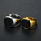 Anillo Cuadrado Negro para Hombre Coolx