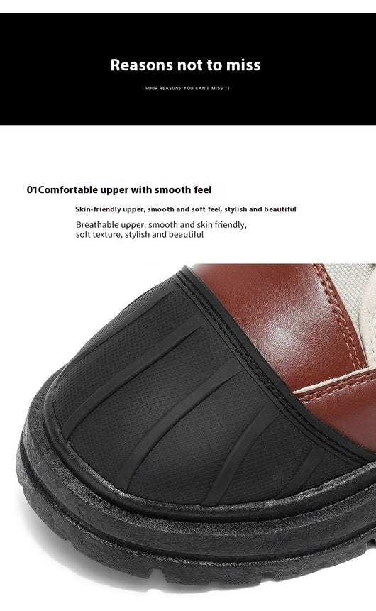 Botas Martin Altas Estilo Británico para Hombre - Image 12